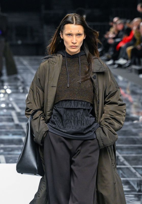 Bella Hadid - Walks Givenchy Womenswear Fall/Winter 2022-2023 Show in Paris 03/06/2022