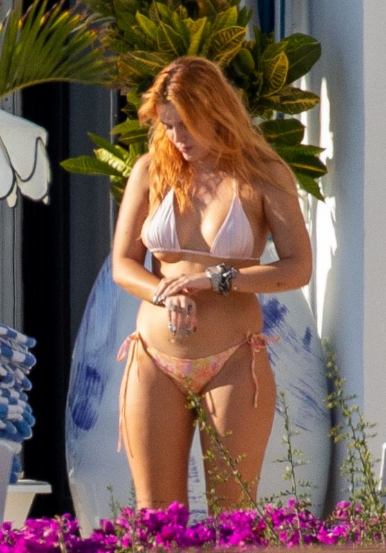 Bella Thorne in a Bikini in Cabo San Lucas 03/15/2022