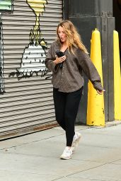 Blake Lively in Casual Outfit - New York 03/07/2022