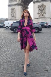 Blanca Blanco - Arrives in Paris for Fashion Week 03/01/2022