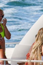 Brittany Matthews - Bachelorette Party on a Boat in Miami 02/27/2022
