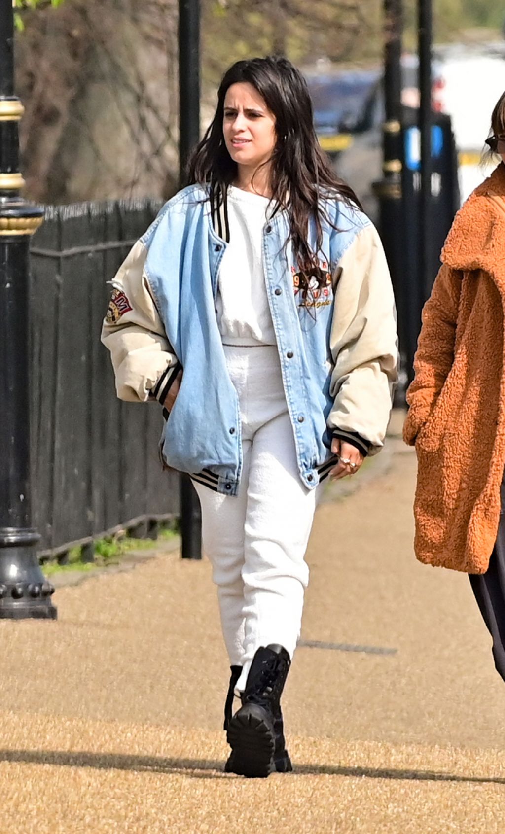 Camila Cabello – Seen in a London park with her
