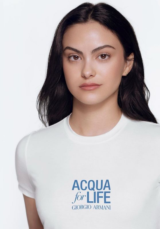 Camila Mendes – Armani Beauty’s Acqua for Life Campaign March 2022