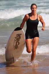 Candice Warner on Bondi Beach in Sydney 03/23/2022