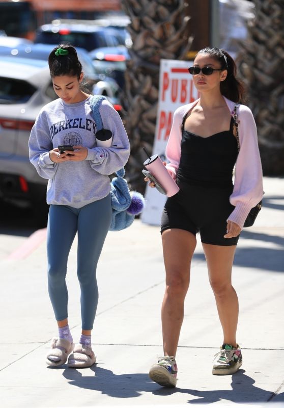 Chantel Jeffries and Cindy Kimberly - Out in West Hollywood 03/29/2022
