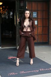 Charli XCX - Exiting Bowery Hotel in New York 03/05/2022