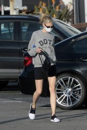 Charlotte McKinney in Workout Outfit - LA 03/15/2022