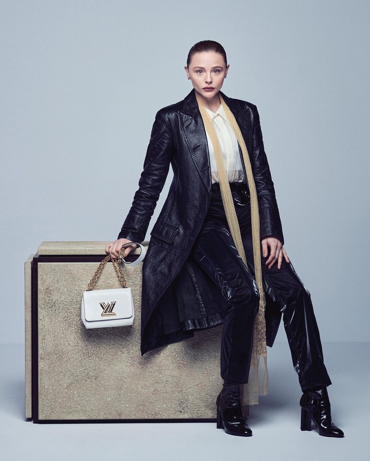 Chloe Grace Moretz is alluring in a new Louis Vuitton campaign