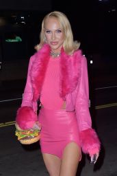 Christine Quinn in Pink at "Pretty Little Things" Party in West Hollywood 03/29/2022