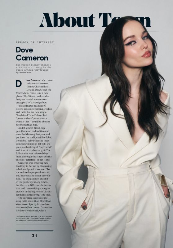 Dove Cameron - The Hollywood Reporter 03/09/2022 Issue