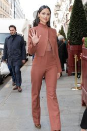 Eiza Gonzalez - Arriving at Her Hotel in Paris 03/21/2022