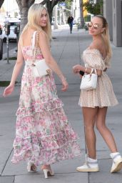 Ella Rose and Elena Belle - Shopping at Kitson in Beverly Hills 03/10/2022