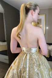 Elle Fanning - Getting Ready Critics Choice Awards in Los Angeles 03/13/2022