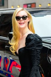 Elle Fanning - "The Late Show with Stephen Colbert" in NYC 03/30/2022