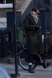 Emily Beecham Winter Street Style - London 03/01/2022