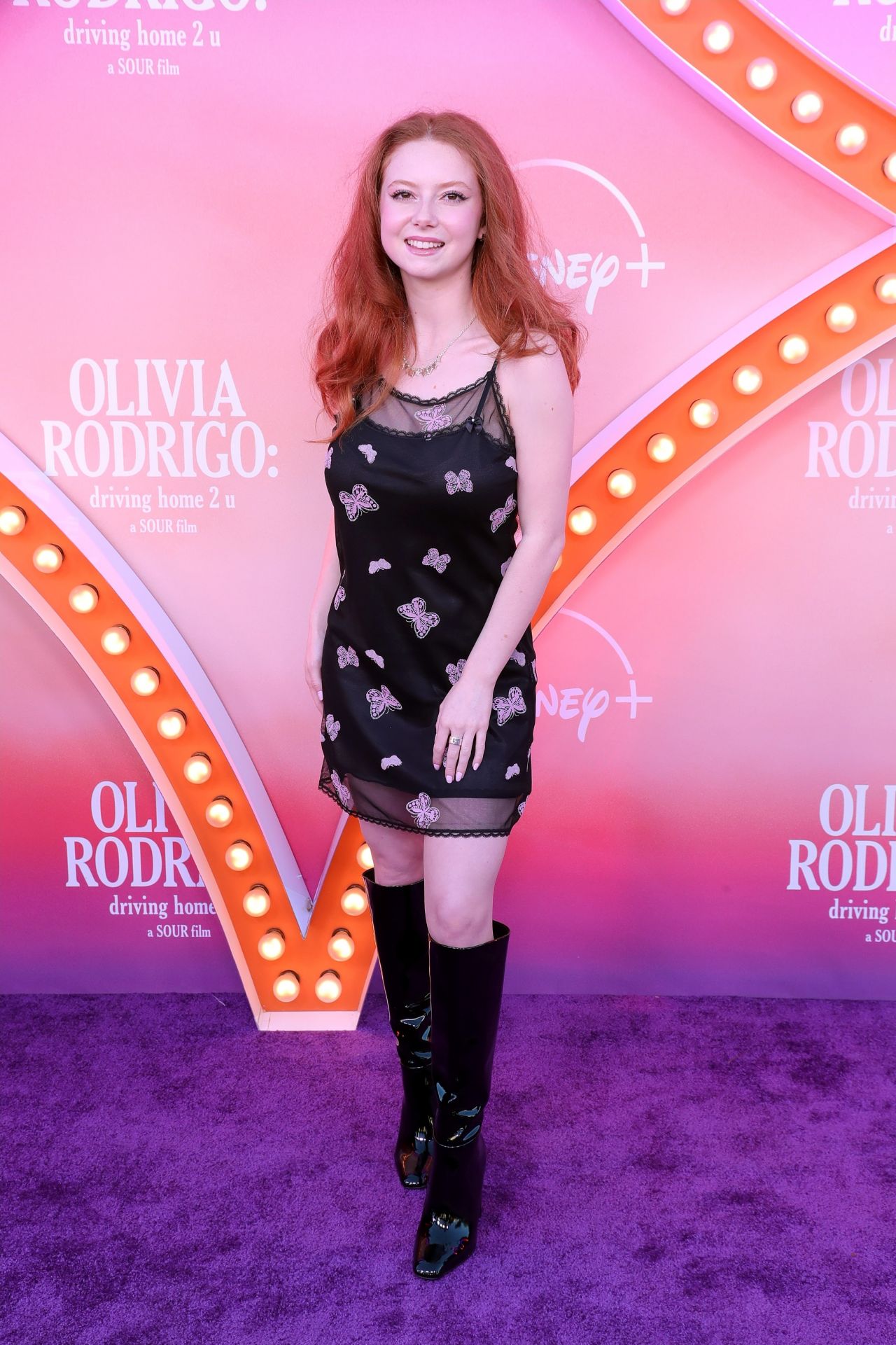 Francesca Capaldi – “Olivia Rodrigo: Driving Home 2U” Premiere in Los