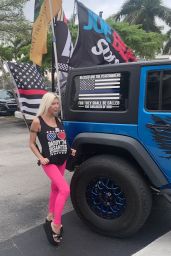 Frenchy Morgan at a Ron Desantis Rally at the Hilton West Palm Beach 03/14/2022