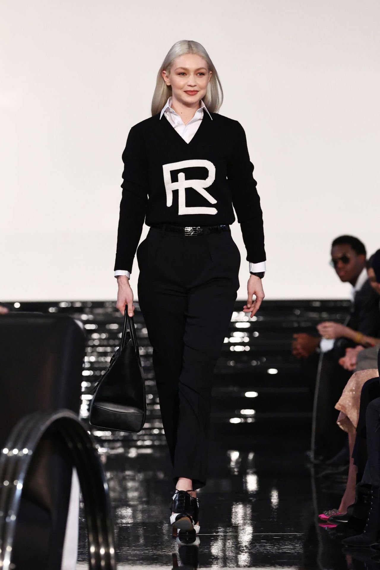 Gigi Hadid - Ralph Lauren Fall 2022 Fashion Show in NYC 03/22/2022 ...