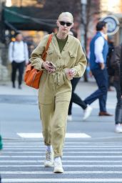 Gigi Hadid Wearing Jumpsuit - New York 03/16/2022