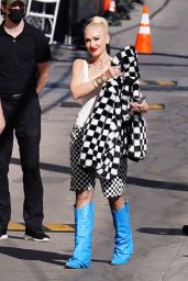 Gwen Stefani - Outside Jimmy Kimmel Live in Los Angeles 03/24/2022
