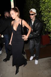 Hailey Rhode Bieber and Justin Bieber at Giorgio Baldi in Santa Monica 03/20/2022