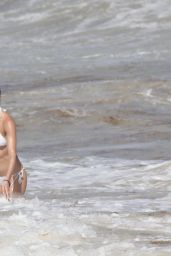 Hayley Erbert at the Beach in Tulum 03/22/2022