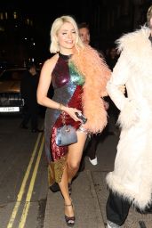Holly Willoughby at Annabel’s 4th Anniversary 70s Party in London 03/10/2022