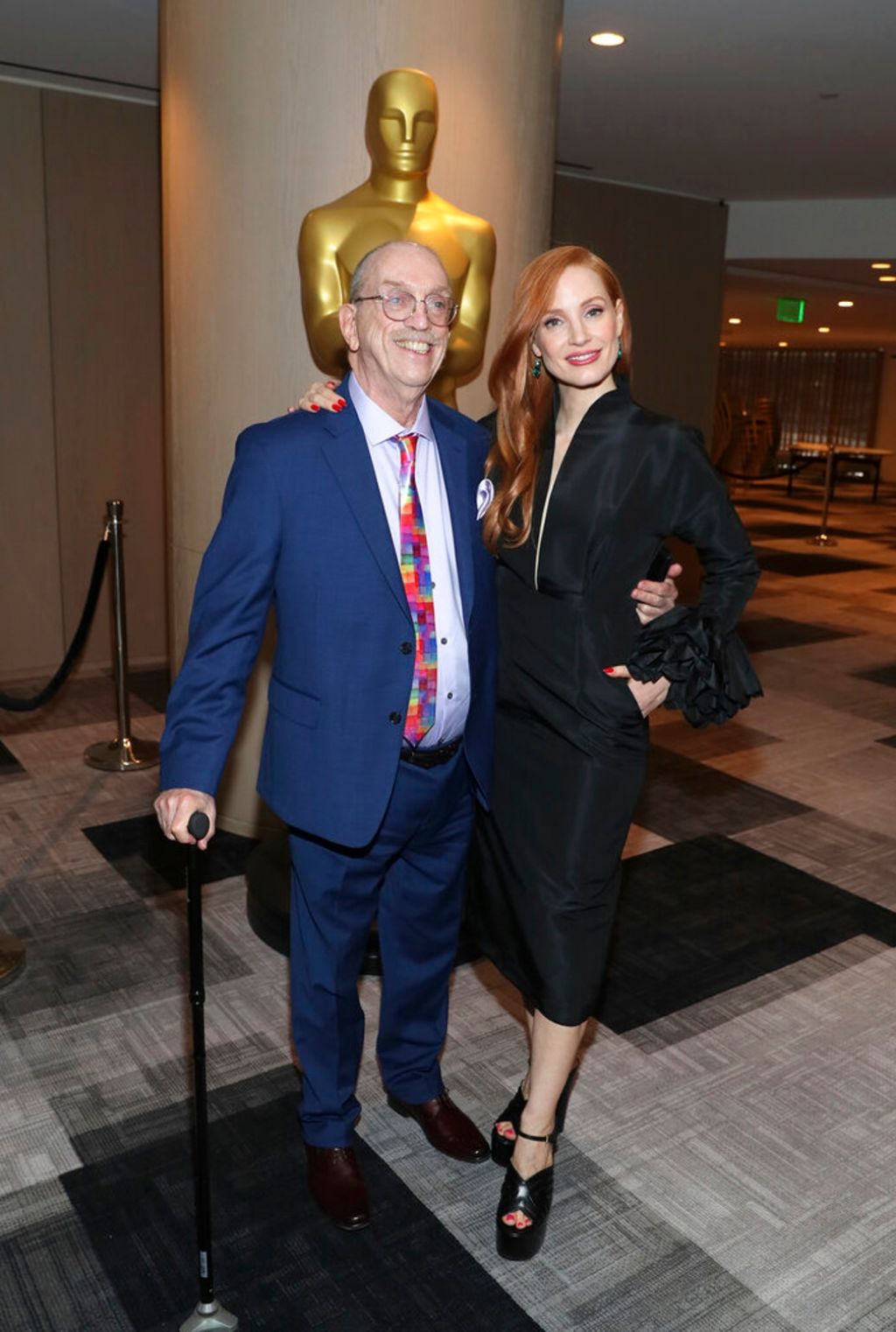 Jessica Chastain - 94th Annual Oscars Nominees Luncheon in LA 03/07