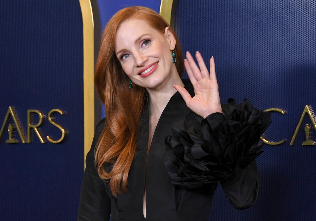 Jessica Chastain - 94th Annual Oscars Nominees Luncheon in LA 03/07