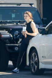 Joey King in Workout Outfit - West Hollywood 03/01/2022