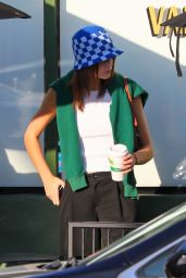 Kaia Gerber at Alfred Coffee in Beverly Hills 03/09/2022