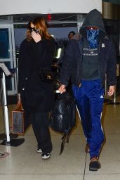 Kaia Gerber - Catch a Flight Out of NY 03/17/2022