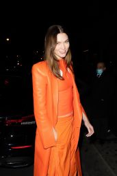 Karlie Kloss - Leaving the Off-White Afterparty in Paris 02/28/2022