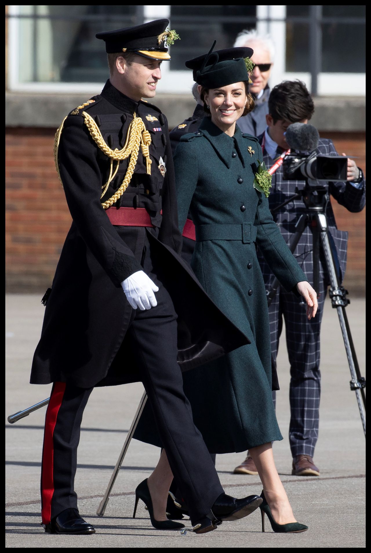 Kate Middleton - 1st Battalion Irish Guards' St. Patrick's Day Parade ...