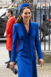 Kate Middleton - Annual Commonwealth Service at Westminster Abbey in London 03/14/2022