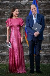 Kate Middleton - Special Reception Hosted by the Governor-General of Belize at the Mayan Ruin at Cahal Pech 03/21/2022