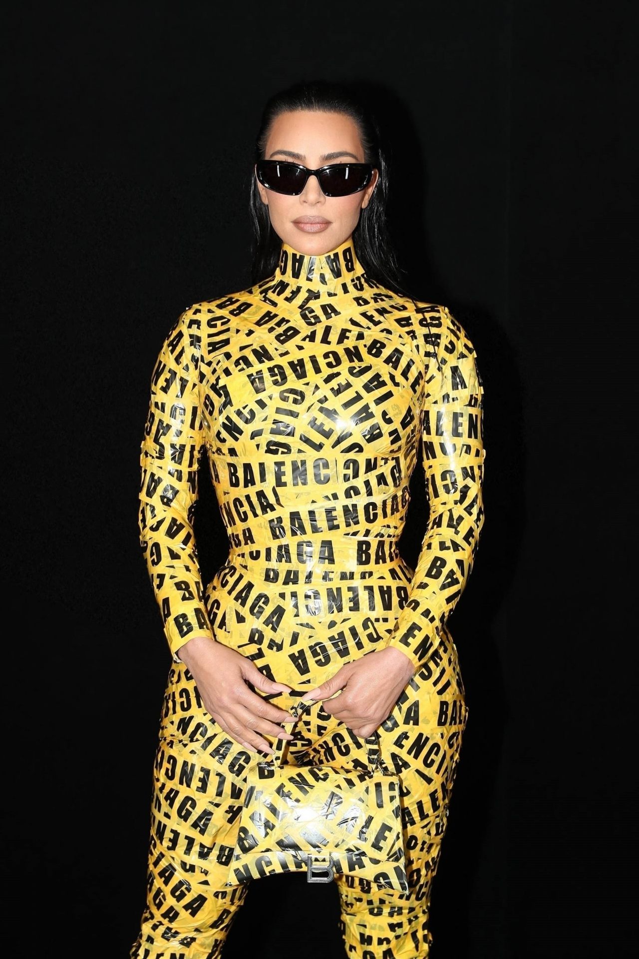 Kim Kardashian - Balenciaga show at Paris Fashion Week 03/06/2022 ...