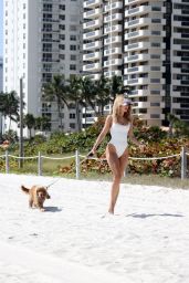Kimberley Garner in a Swimsuit - Miami Beach 03/20/2022