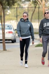 Kristen Stewart and Dylan Meyer - Out in Los Angeles 02/27/2022
