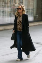 Laura Whitmore - Outside BBC New Broadcasting House in London 03/13/2022