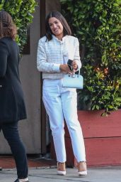 Lea Michele at Giorgio Baldi in Santa Monica 03/25/2022