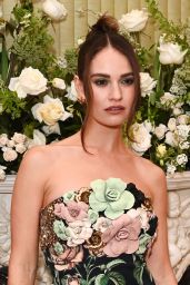 Lily James – British Vogue and Tiffany & Co. Celebrate Fashion and Film Party in London 03/13/2022