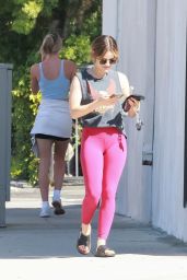 Lucy Hale in Workout Outfit - Studio City 03/25/2022