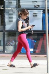 Lucy Hale in Workout Outfit - Studio City 03/25/2022