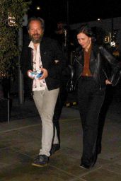 Maggie Gyllenhaal With Peter Sarsgaard at E Baldi in Beverly Hills 03/09/2022