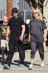 Malin Akerman With Her Husband Jack Donnelly - Los Angeles 02/28/2022