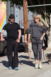 Malin Akerman With Her Husband Jack Donnelly - Los Angeles 02/28/2022