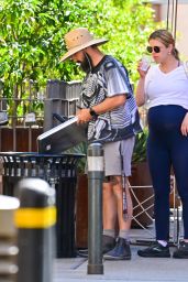 Mia Goth and Shia LaBeouf - Out in Pasadena 03/09/2022