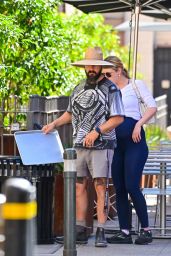 Mia Goth and Shia LaBeouf - Out in Pasadena 03/09/2022