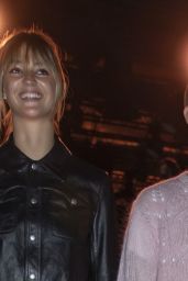 Mia Regan - Saint-Laurent Show at Paris Fashion Week 03/01/2022